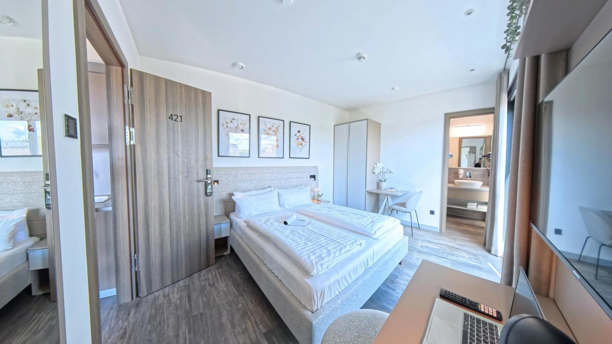 Novera Aparthotel Hamburg Oda fotoğraf